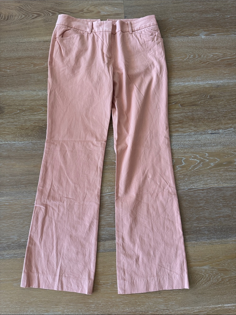 BCBG MaxAzria Carrie Blush Cotton Pants
